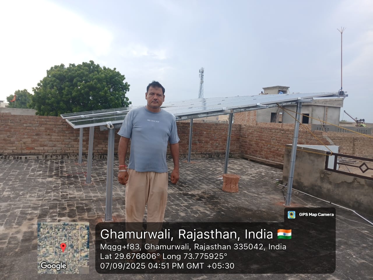 Rajasthan Solar installation - project 5