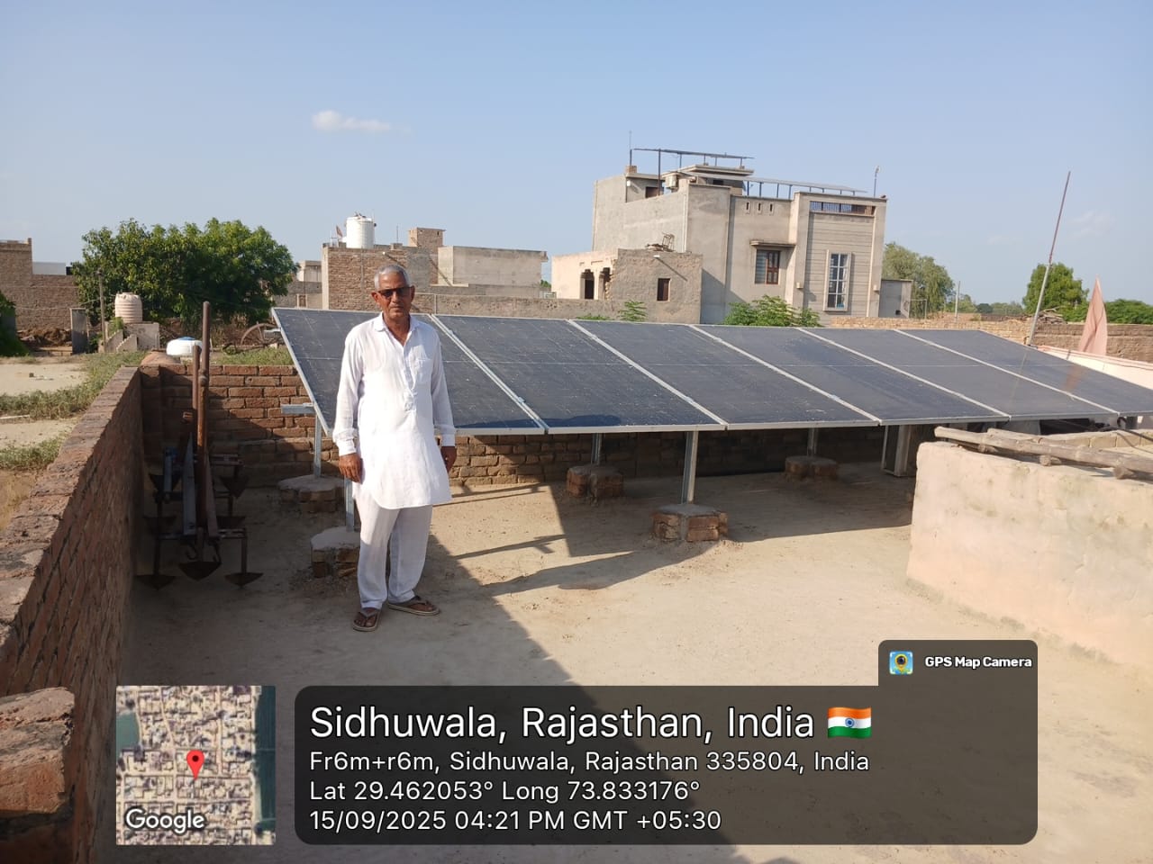 Rooftop solar system by Rajasthan Solar - project 4