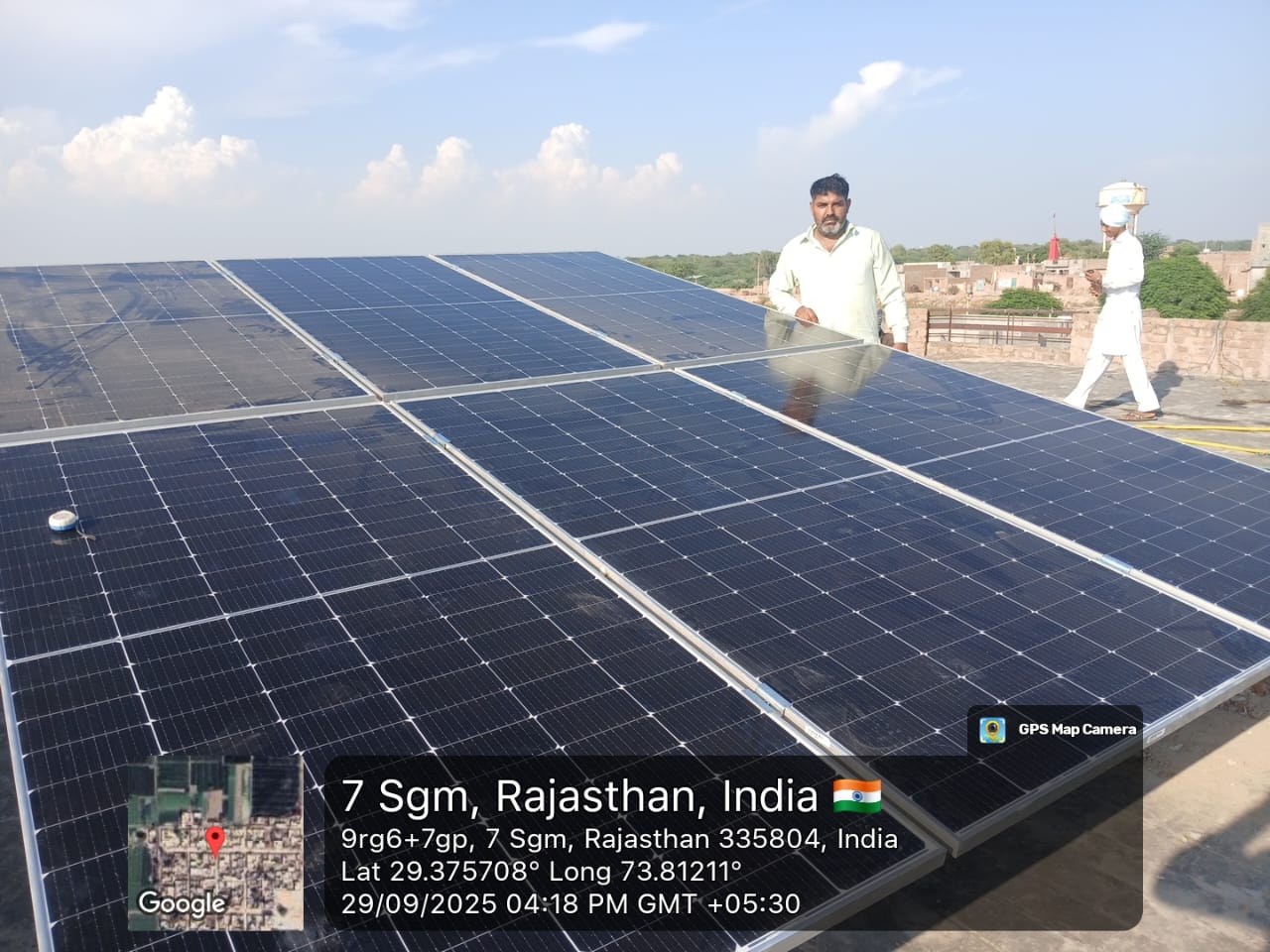 Rajasthan Solar installation - project 5